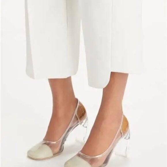 TORY BURCH Best Seller CLEAR PUMP - Picture 6 of 6